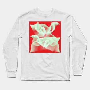 Graphic in red/green Long Sleeve T-Shirt